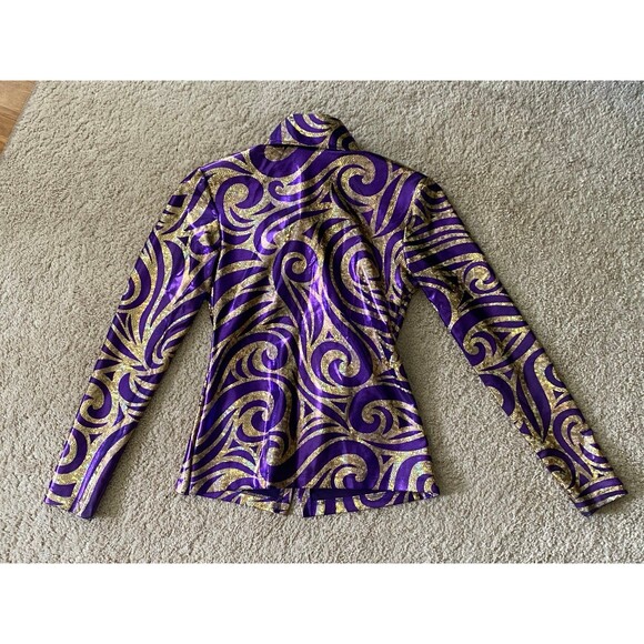 Y2K Hobby Horse Limited Edition Western Equestrian Jacket Shirt Ladies Small - Picture 7 of 7